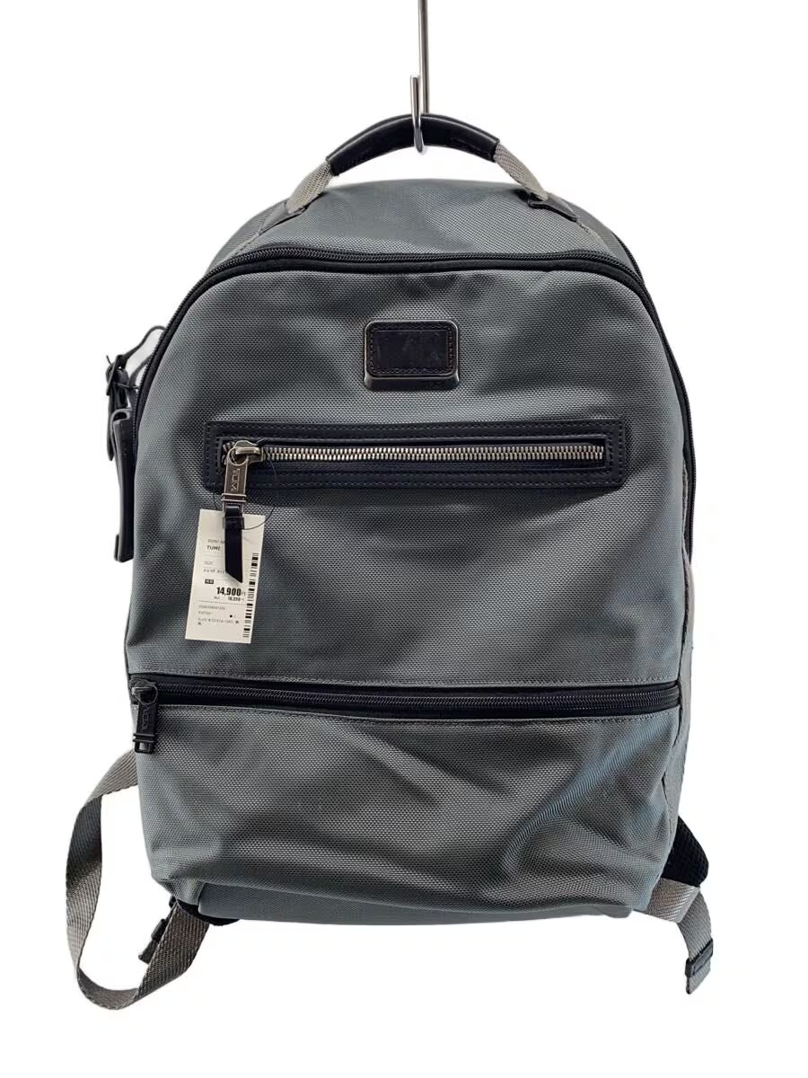 TUMI Backpack, Polyester, Gray, Solid Color - image 1