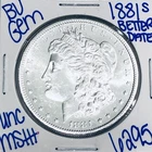 1881 S BU UNCIRCULATED MORGAN SILVER DOLLAR AUTHENTIC U.S.MINT FREESHIPPING 6295