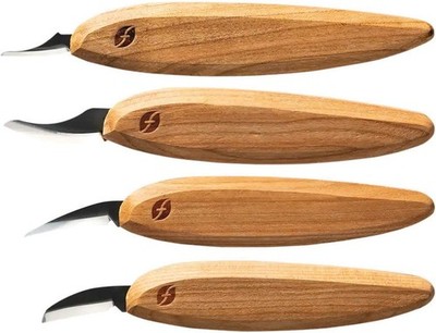 Flexcut PREMIUM 4 PC CARVING SET W/ROLL