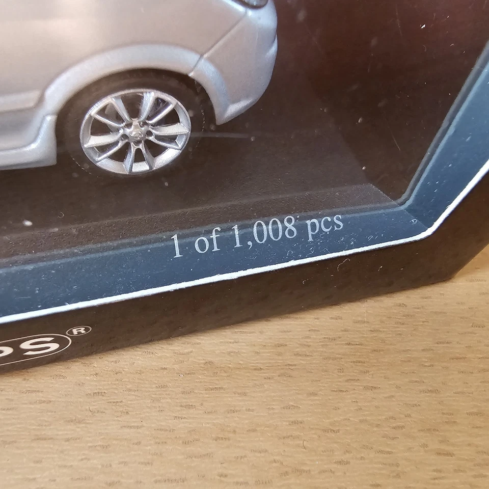 Minichamps 1:43 Opel Astra H OPC GTC Mk5 Silver Model Car 400045220 Vauxhall VXR - Image 4 of 4