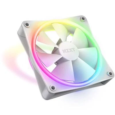 Nzxt F120 Rgb Duo 120Mm Pwm White Single Pack
