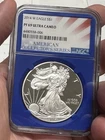 2014-W $1 American Silver Eagle Proof Coin NGC PF69 Blue Core Collector's Series
