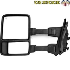 Left Driver Side Tow Mirror 2008-2016 Ford Super Duty Power Heated Telescoping