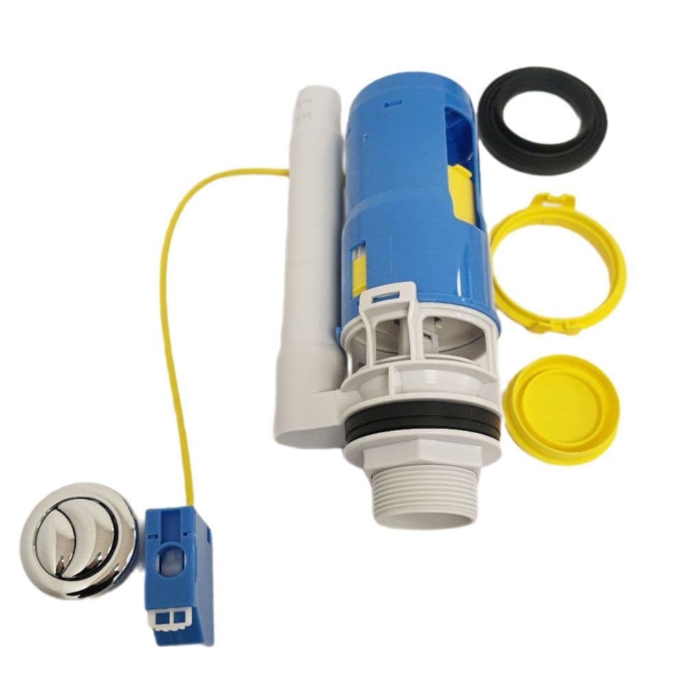 Thomas Dudley Victoria Dual Flush Cable Operated Valve with button 325648