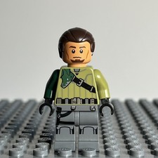 Lego Minifigure Star Wars sw0602 Kanan Jarrus - Dark Brown Hair and Eyebrows 2A