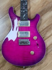 Fast Ship PRS Lotus vine inlay Limited Edition Electric Guitar Purple HH Pickups