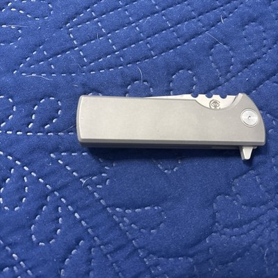 Chaves Knives Red Label Integral T.A.K. W/ Titanium Handle & M390 Folding Knife