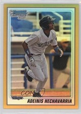 2010 Bowman Chrome Prospects Gold Refractor 21/50 Adeiny Hechavarria #BCP198 0f8