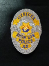 Show Low ARIZONA Police Chest Patch HTF