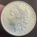 1891 S Morgan Silver Dollar ~ RARE 90% Silver $1 ~ Estate Sale Coin