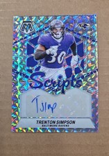 2024 Panini Mosaic - Scripts Trenton Simpson #SC-TSM (AU)
