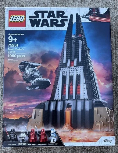 New Factory Sealed Complete Box LEGO Star Wars: Darth Vader's Castle (75251)
