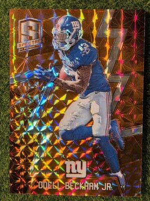 2016 Panini Spectra #60 ODELL BECKHAM JR. Orange #/3