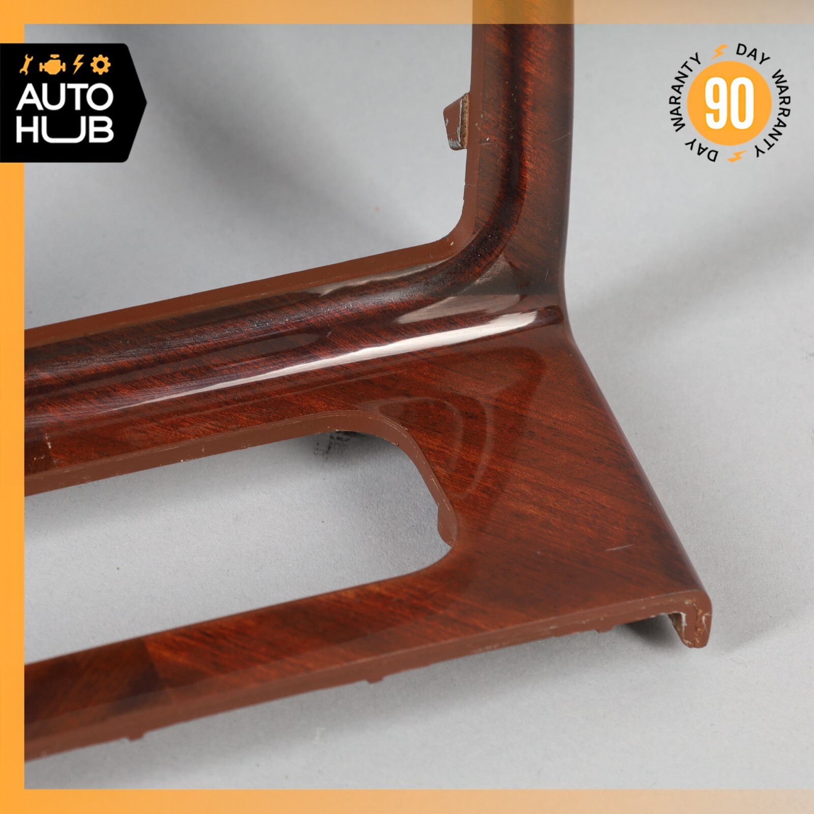 Maserati Quattroporte M139 Center Console Rear A/C Control Trim Bezel Wood OEM