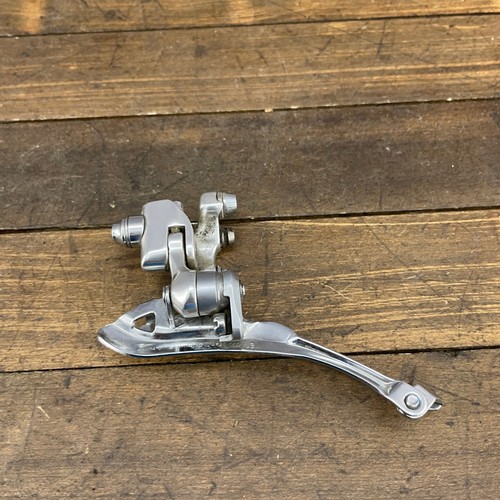 Vintage Shimano Dura Ace FD-7410 Front Derailleur Braze On Bottom Pull B1 - Picture 4 of 9
