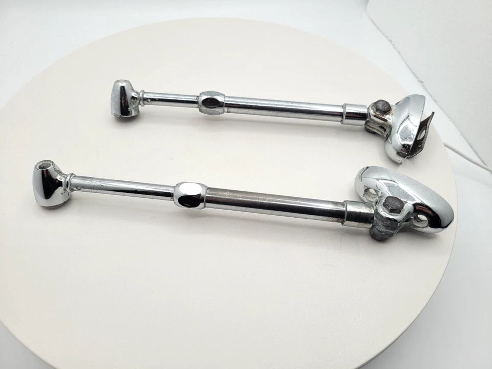 Vintage car adjustable Joma rear view mirrors - Image 4 of 4