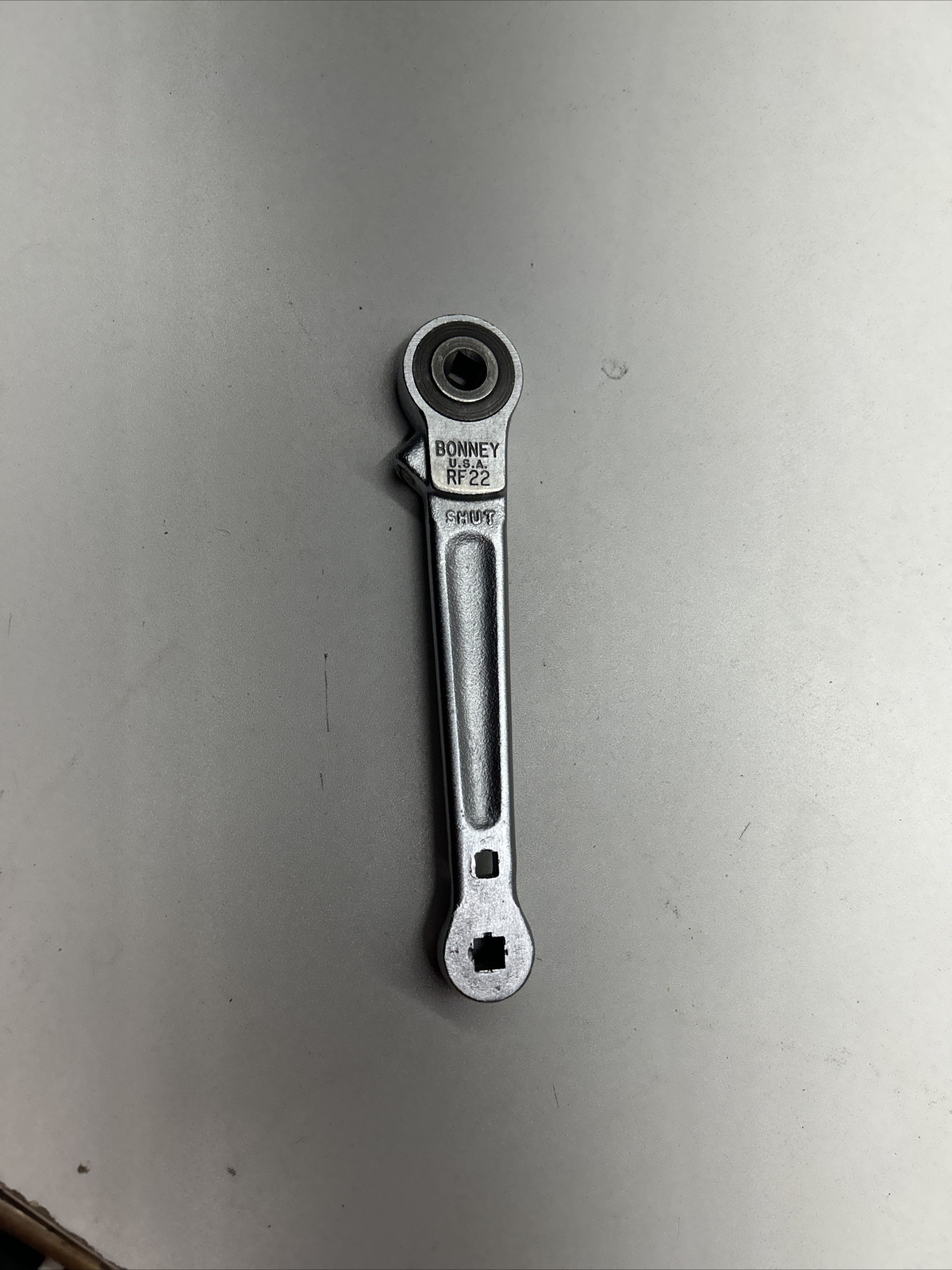 VGC Vintage Bonney Refrigeration Ratchet Wrench Twenty Two Made USA