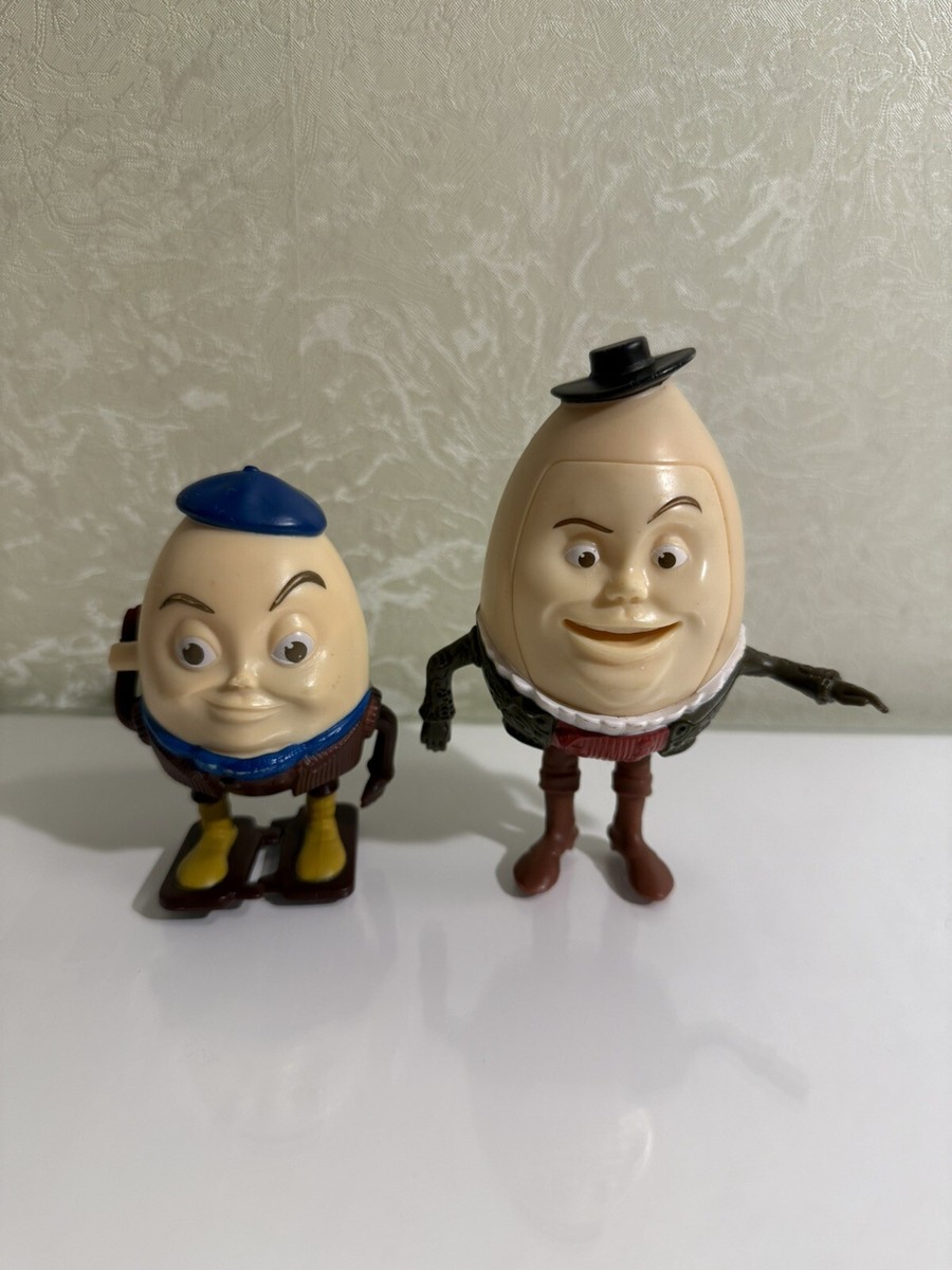 2011 Humpty Dumpty and Young Humpty Dumpty Wind Up Toy McD Happy