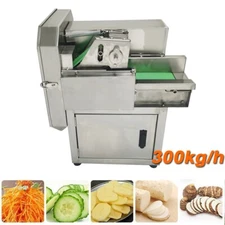 Commercial Vegetable Cutting Machine Carrot Potato Shredder Slicer 300kg/h 300W