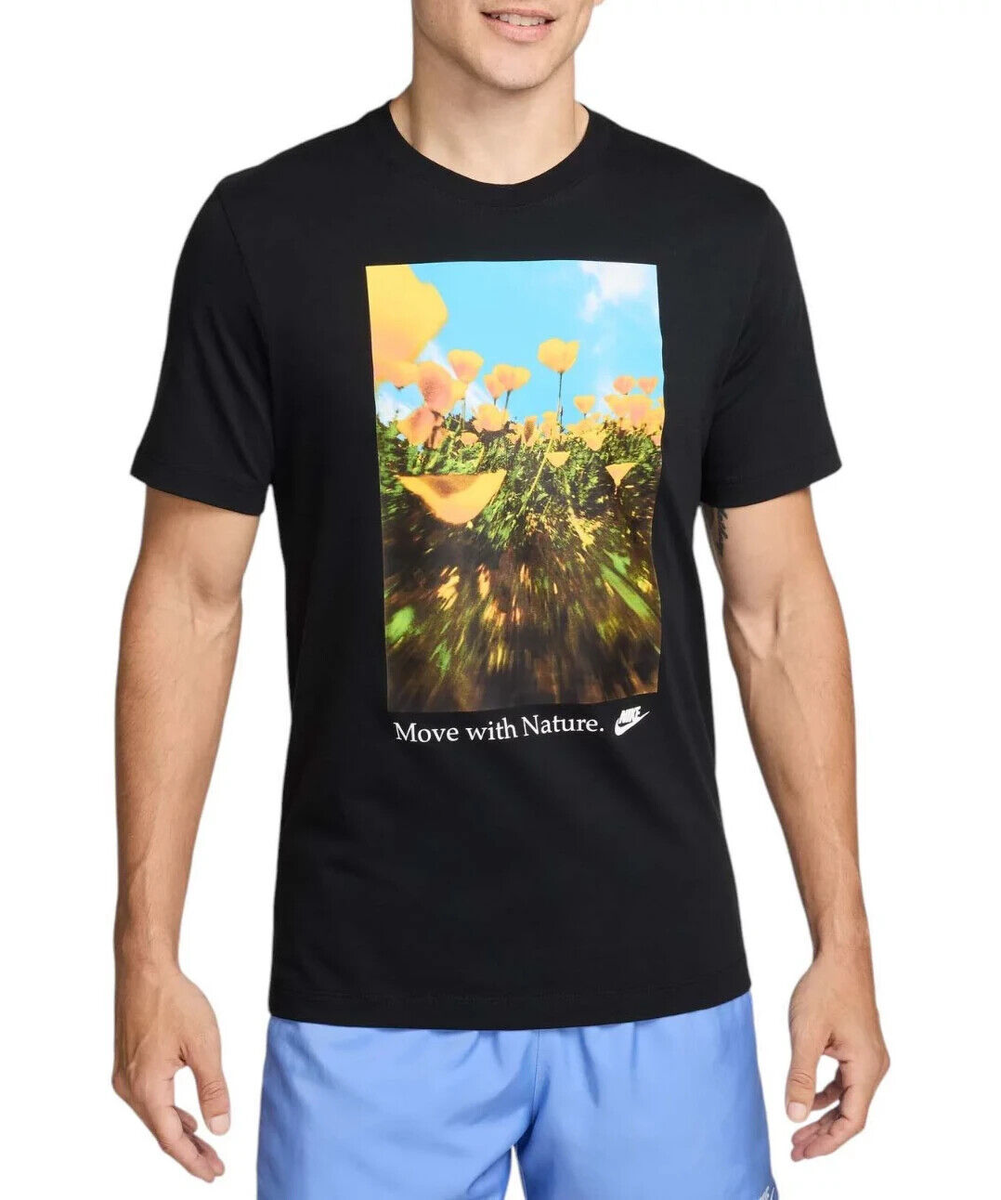 nike boxy nature t shirt