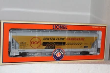 LIONEL #17186 CANNONAIDE   ALUMINUM BODY ACF 4-BAY HOPPER