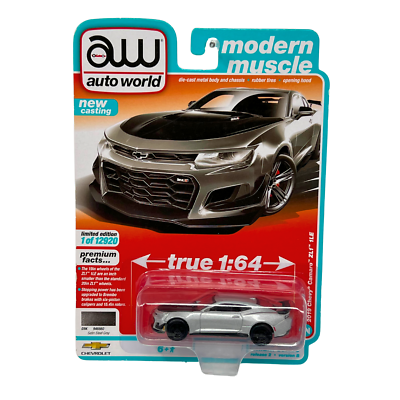 Auto World Modern Muscle 2019 Chevy Camaro ZL1 1LE 1:64 Diecast