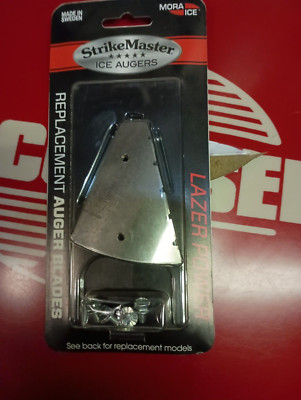 STRIKEMASTER LAZER POWER REPACEMENT 7'' BLADES & 4 SCREWS  LPD-7PB MORA ICE