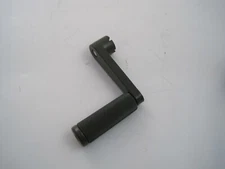 Crank Handle 4-1/4" Length (Revolving Handle) Nylon Plastic - Round Bore w/ Hub