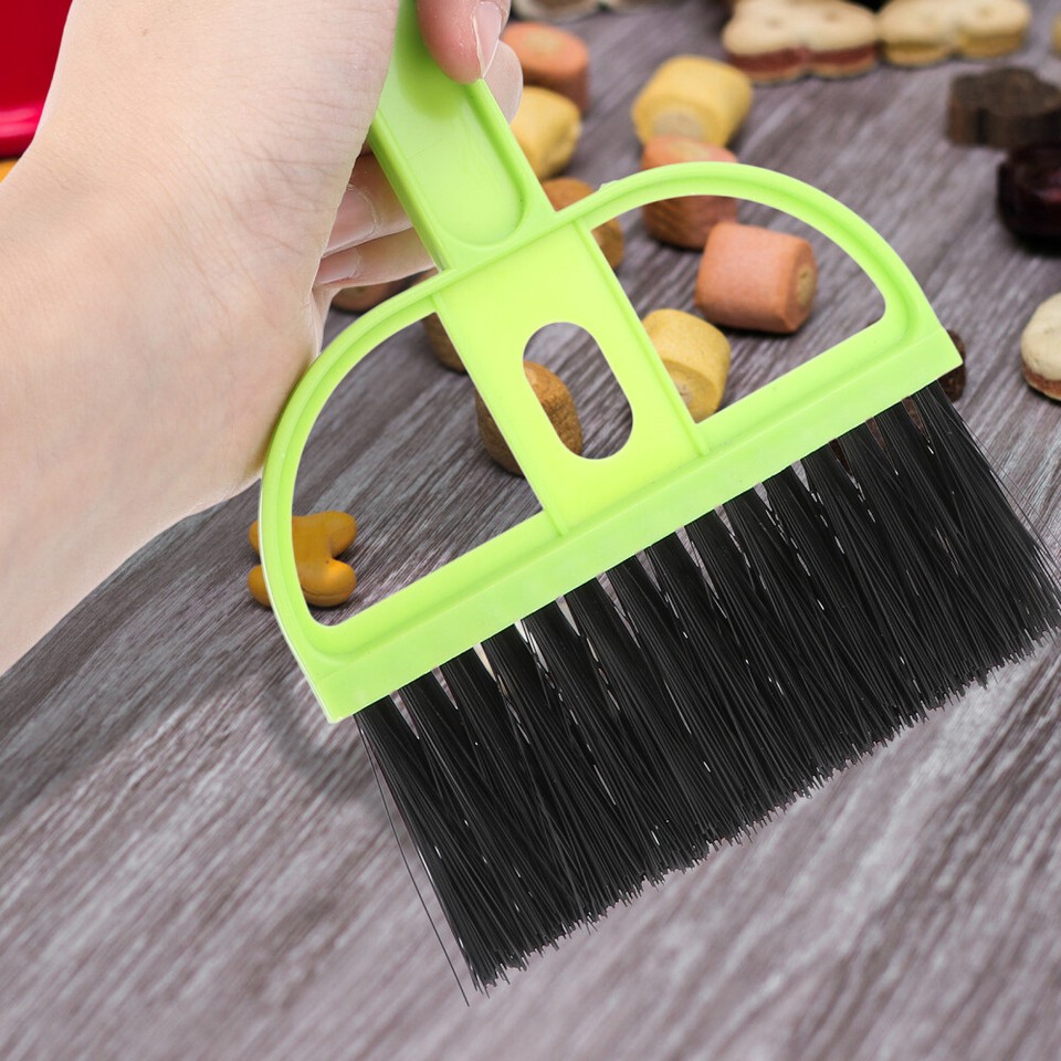 Small Dustpan and Brush Cage Cleaner Pet Set Guinea Pig Accessories