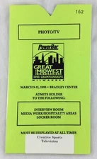 1995 NCAA Great Midwest Conf. Championships Bradley Center Photo/TV Credential