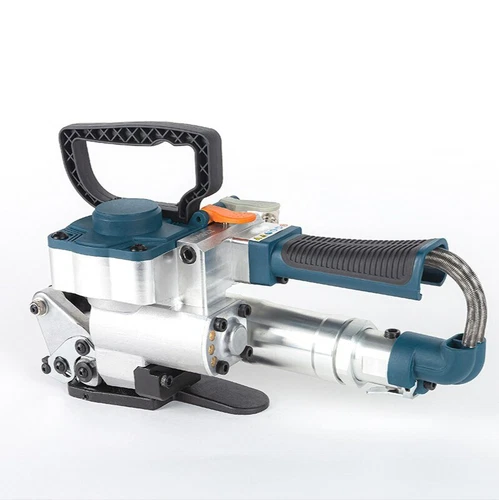 Empacadora neumática portátil B19 Hot Melt máquina automática de bandas de plástico de acero - Imagen 2 de 3