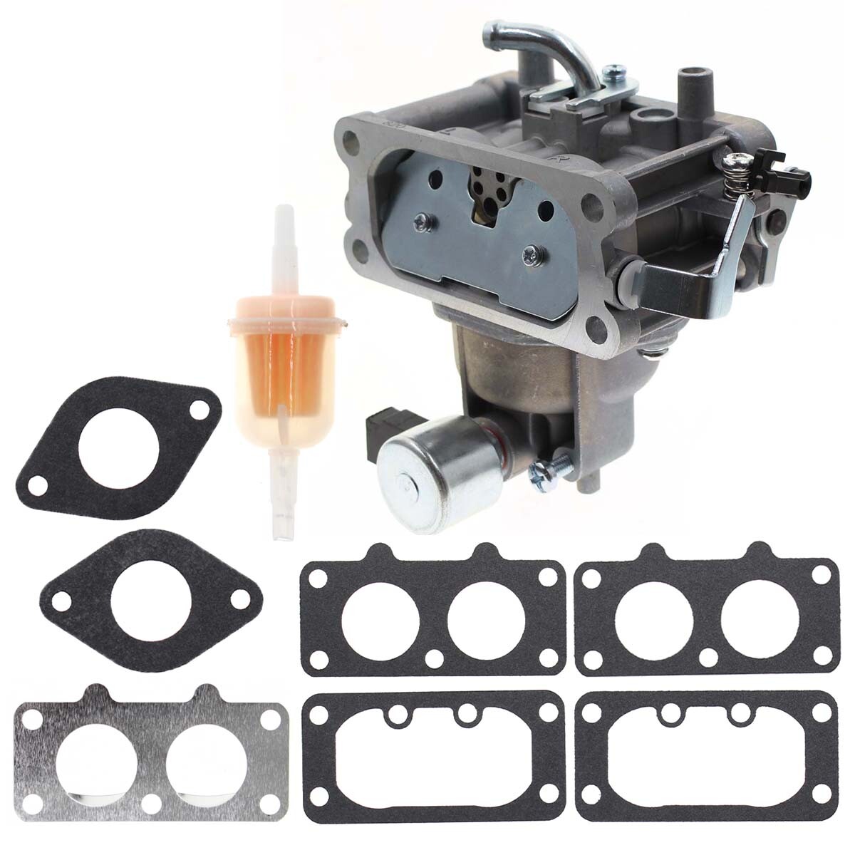 メルページ New Carburetor Carb For Kawasaki FX730V 23.5HP 4 Stroke