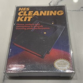 NES Cleaning Kit 1989 OEM Official Authentic H Seam Brand New Factory SEALED