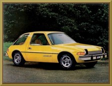 1975 Amc Pacer X 3 Toolbox - Refrigerator Magnet 42 Mil