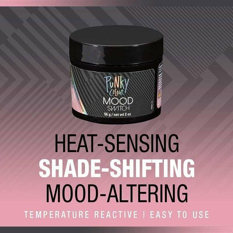 Punky Colour Purple To Turquoise Mood Switch Heat Activated Hair Color Change