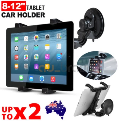 Car Windscreen Suction Mount Holder For iPad Mini Pro Samsung Tablet PC 8-12" - image 1 of 4