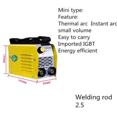 Welding Machine 220v Mini Portable Industrial IGBT ARC Welder Inverter