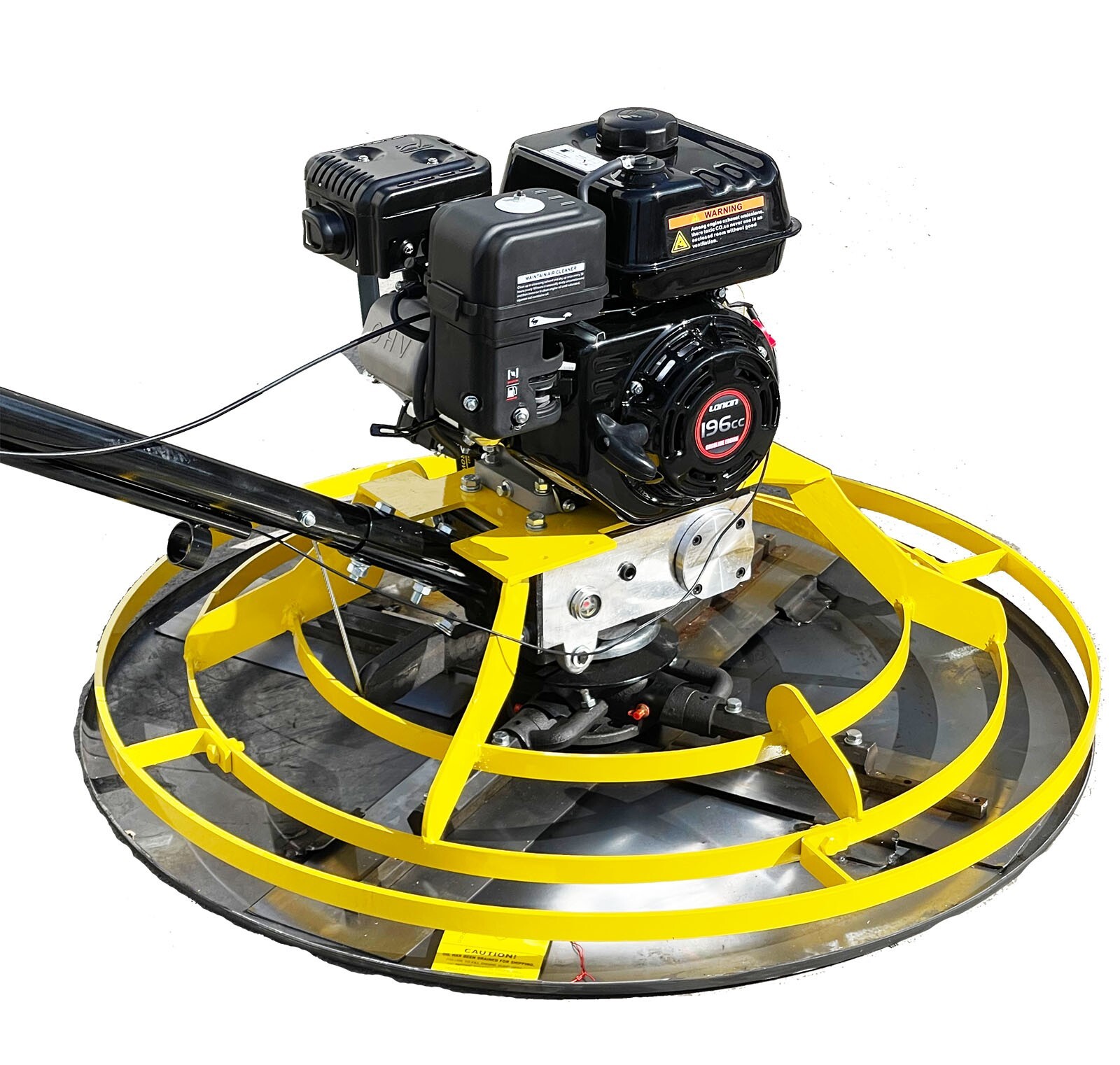 36” UNIVERSAL 4BLADE PAN POWER TROWEL METAL FLOAT PAN, WACKER, BARTELL