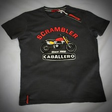 Fantic Caballero T-Shirt Scrambler or Flat Track New with tags 100% Cotton