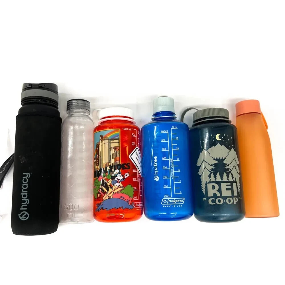 Lot 6 Bouteilles Nalgene 30 Oz – Multicolore – Hydratation Extérieure
