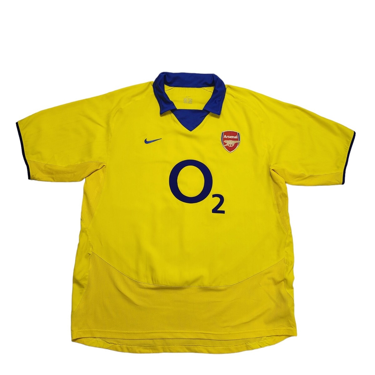 arsenal yellow nike kit