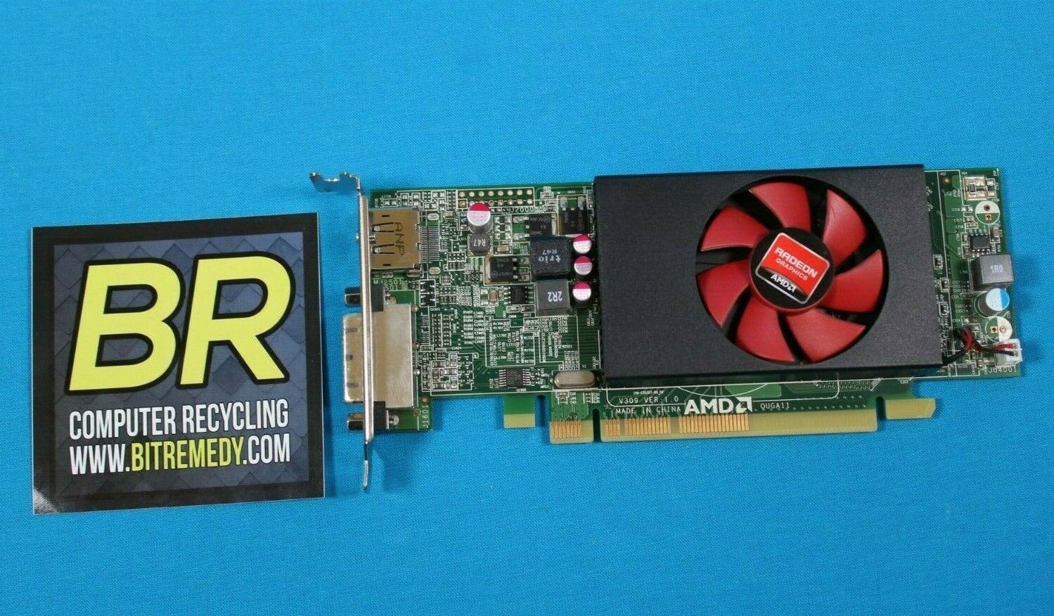 Dell AMD Radeon R5 240 1GB Graphics Card PCIe DVI-I  0F9P1R Low Profile