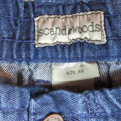 Scandia Woods Shorts 40 Mens Blue Denim Elastic Waist Size 40 x 8 eBay