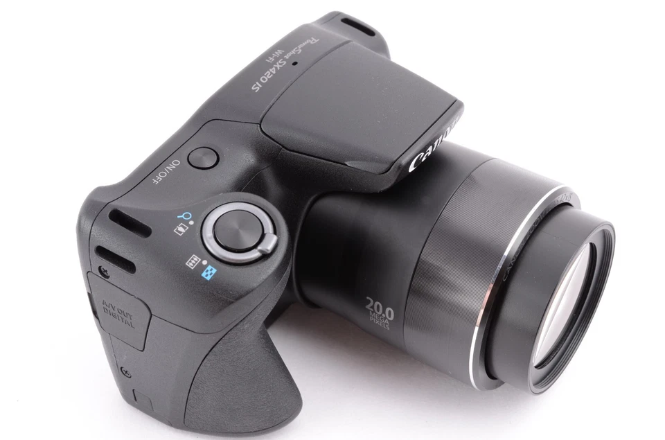 [MINT] Canon Power Shot SX420 IS Digital Compact Camera Black from Japan - Image 2 of 4