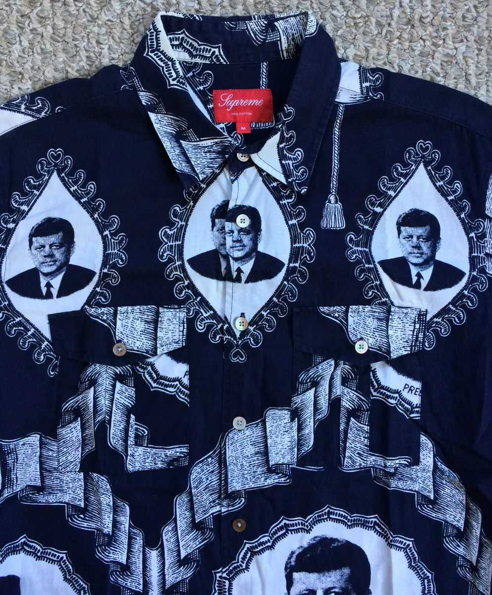 S/S 2013 Supreme x JFK Kennedy Button Up Shirt