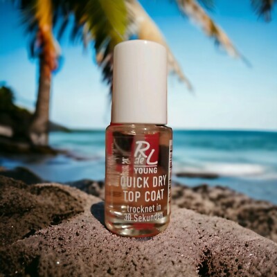RdeL young quick dry top coat trocknet in 30 Sekunden Neu 8 ml 