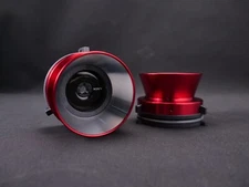 2X Professional SONY 1/4" Red NAB Hub Adapters For Reel To Reel Tape Recorders