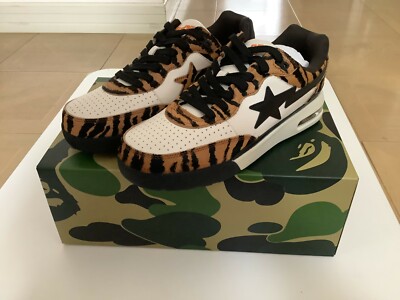 AUTHENTIC APE BAPE LEOPARD ROAD STA BAPESTA BAPE STA NEW US 8.5