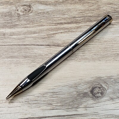 Vintage Pierre Cardin Mechanical Pencil Silver & Goldtone with
