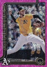 MITCH SPENCE TOPPS UPDATE PINK HOLO FOIL A'S ATHLETICS #US-20 2025 25